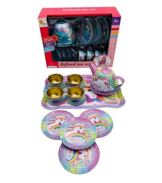 Duman Kutuda Metal Çay Seti DMN966-D34