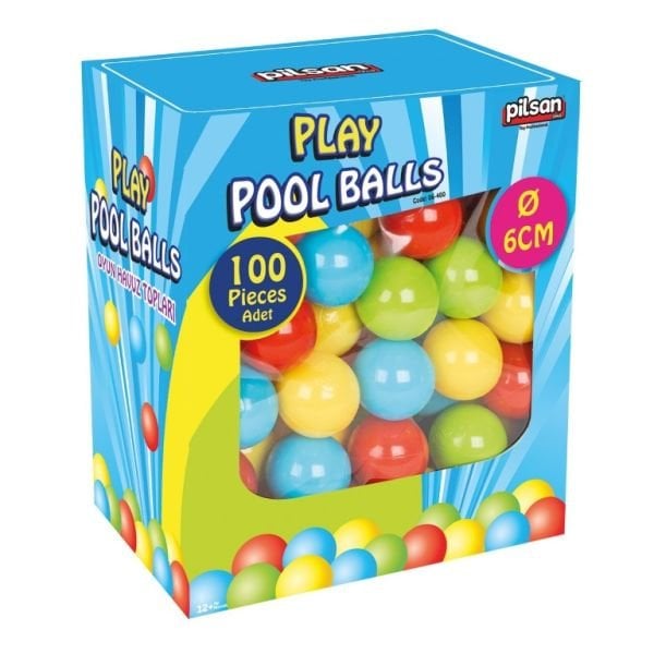 Pilsan Oyun Havuz Topları Kutulu 6 Cm 100 Lü 06400