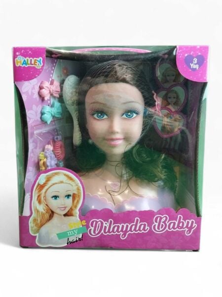 Seher 23*12*25 Makyajlı Manken Başı Ve Aksesuarlar