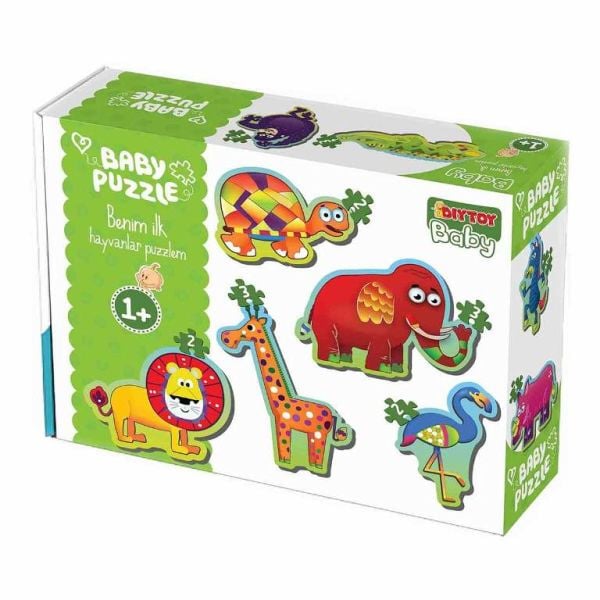 Diy-Toy Baby Puzzle Benim İlk Puzzlem Orman Hayvanlar
