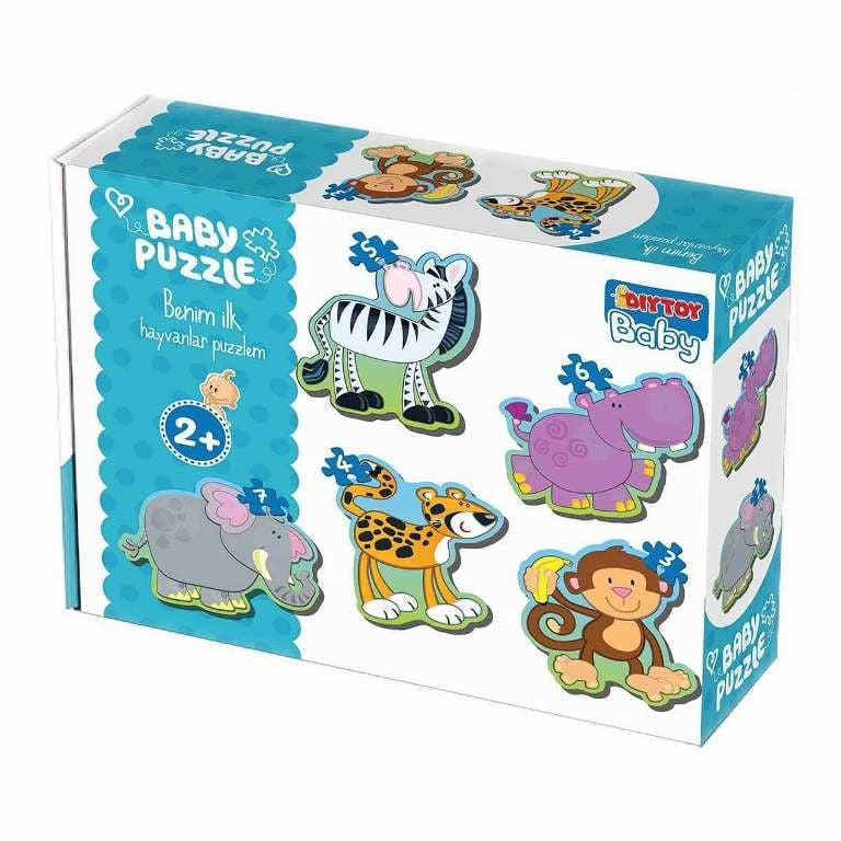 Diy-Toy Baby Puzzle Benim İlk Hayvanlar Puzzlem