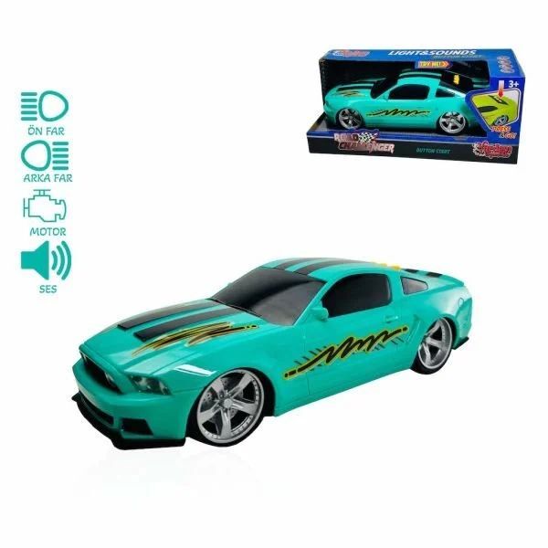 Vardem Sesli ve Işıklı Pilli Spor Araba MKB-5588-Y