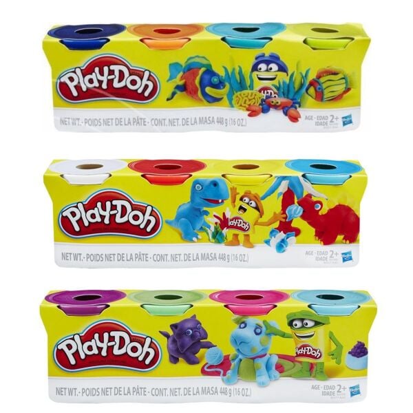 Hasbro Play Doh 4'lü Oyun Hamuru B5517
