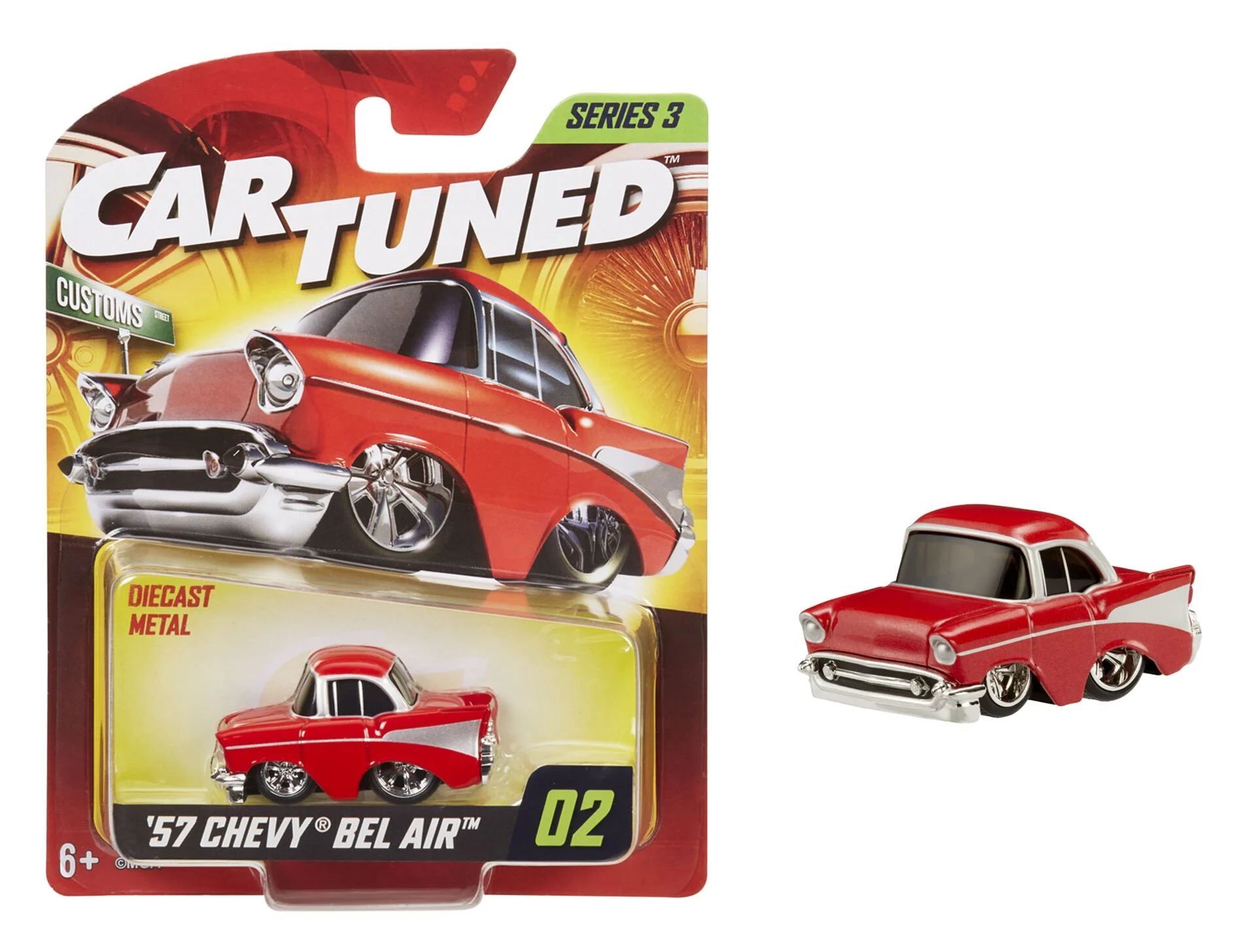 Adore CarTuned S3 1957 Chevy Bel Air Kırmızı 52667