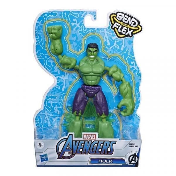 Hasbro Avengers Bend Flex Hulk Figür E7377