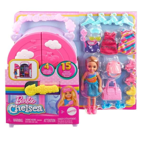 Mattel Barbie Chelsea'nin Gardrobu HXN03