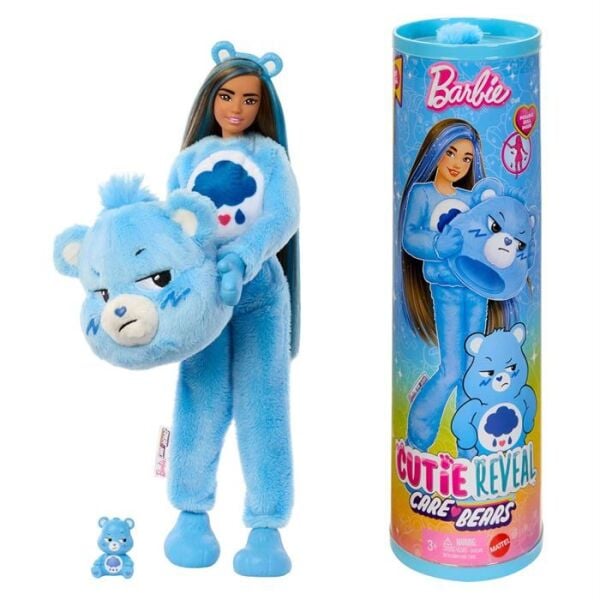Mattel Barbie Cutie Reveal Care Bear Mavi JCN96