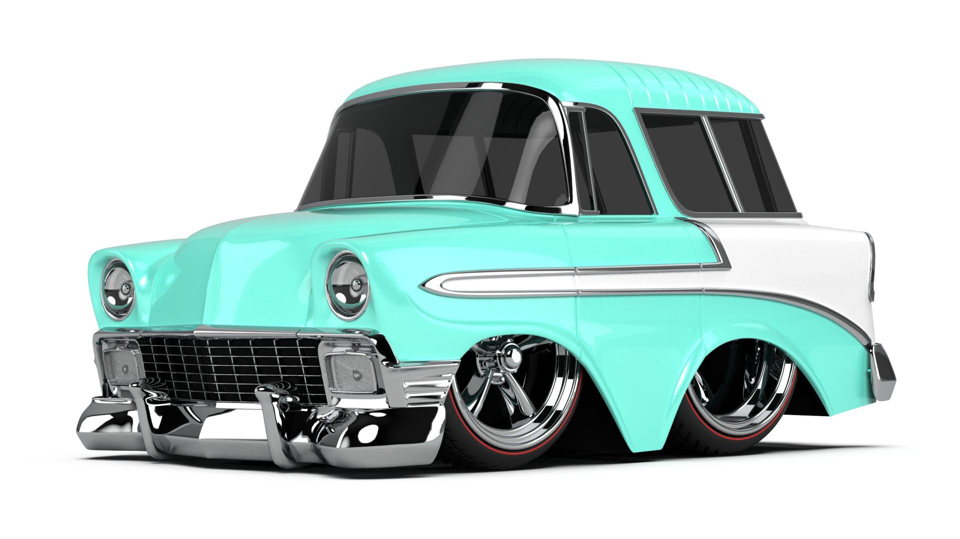 Adore CarTuned S2 1956 Chevy Nomad 530091