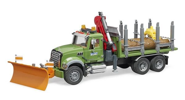 Bruder Mack Granite Kütük Taşiyici Kamyon 02824