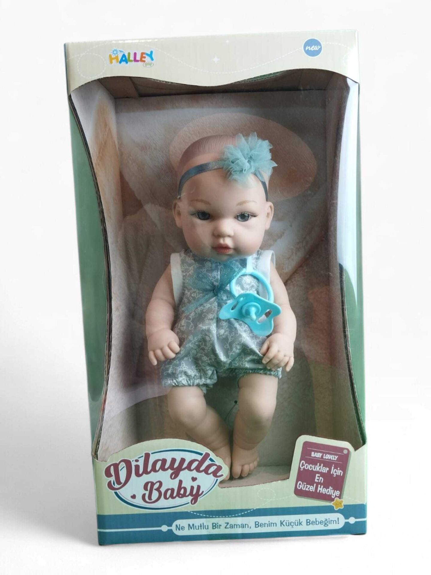 Seher 32 Cm Tam Vinil Bebek Emzikli