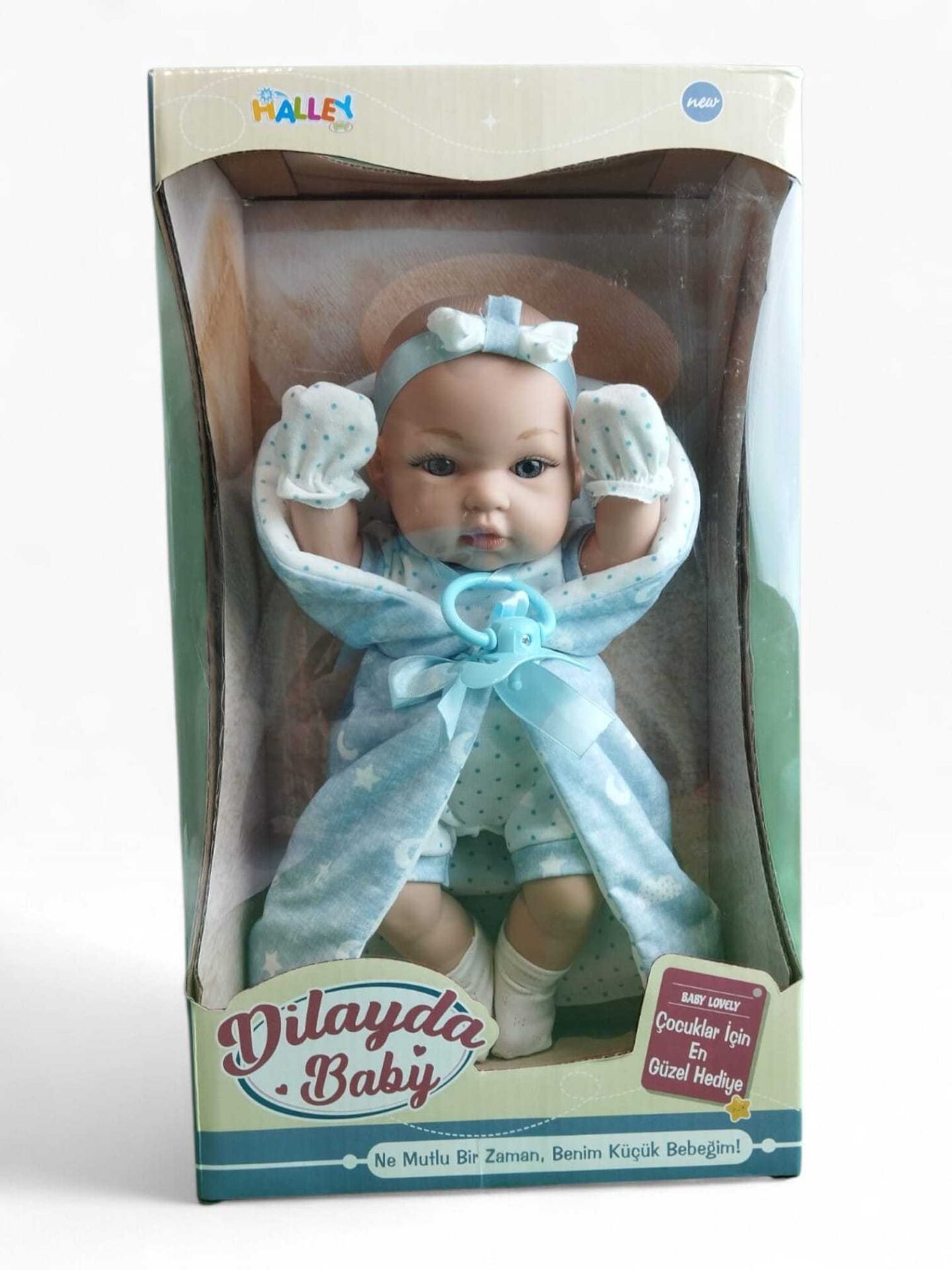 Seher 35 Cm Tam Vinil Bebek Emzikli