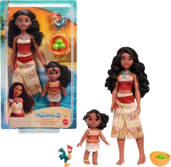 Mattel Moana 2 Moana & Simea 2’li Paket  JBT41