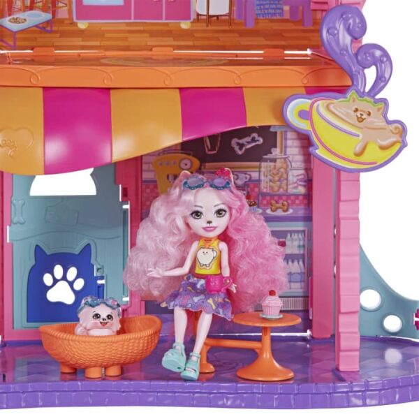 Mattel Enchantimals Şehir Evi ve Kafe Set HHC18
