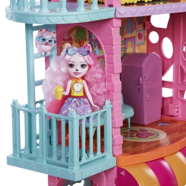 Mattel Enchantimals Şehir Evi ve Kafe Set HHC18