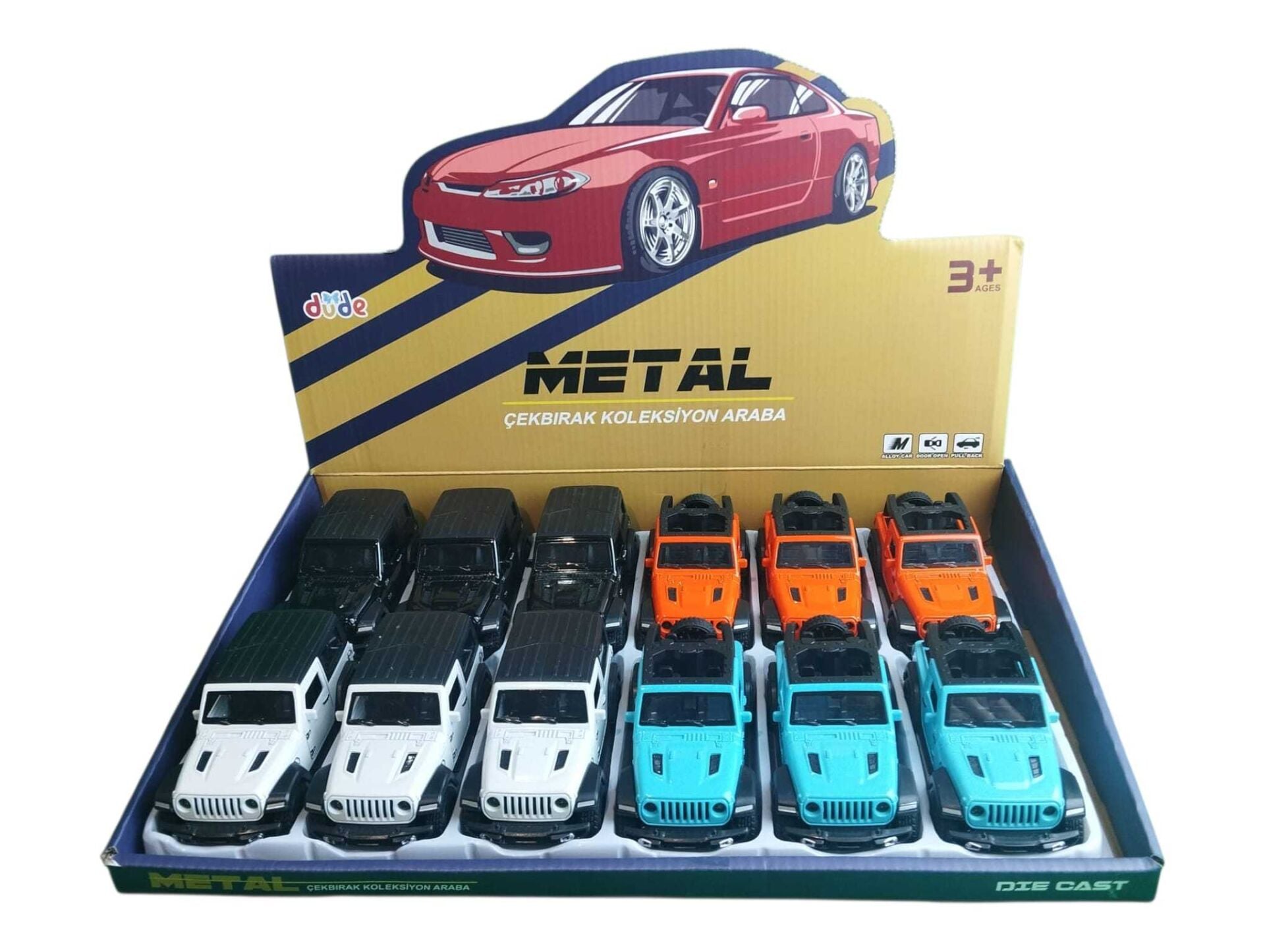 Seher 1:36 Çek Bırak Metal Off Road Cip