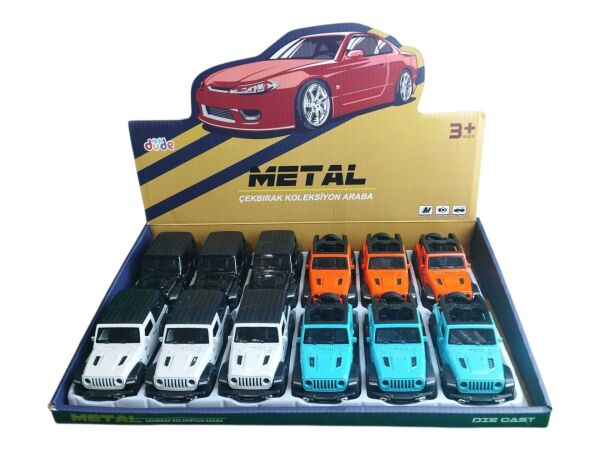 Seher 1:36 Çek Bırak Metal Off Road Cip