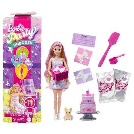 Mattel Barbie Party Köpeğimin Mavi Elbise JFG70