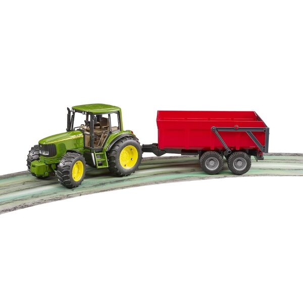 Bruder John Deere 6920 Traktör+ Kırmızı Römork BR02057