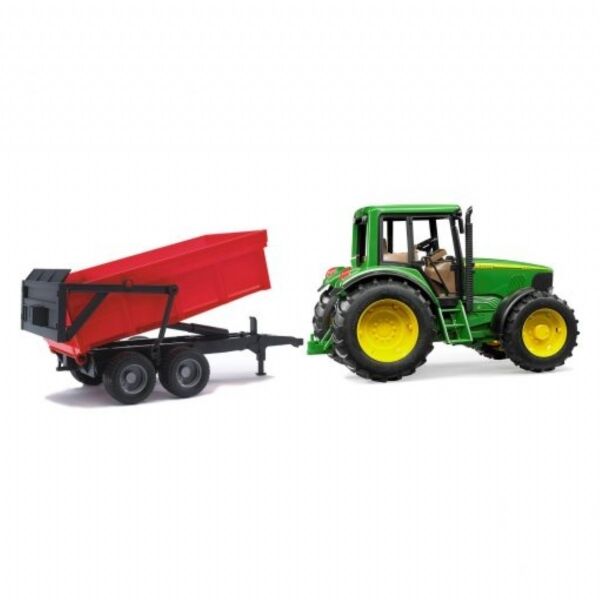 Bruder John Deere 6920 Traktör+ Kırmızı Römork BR02057