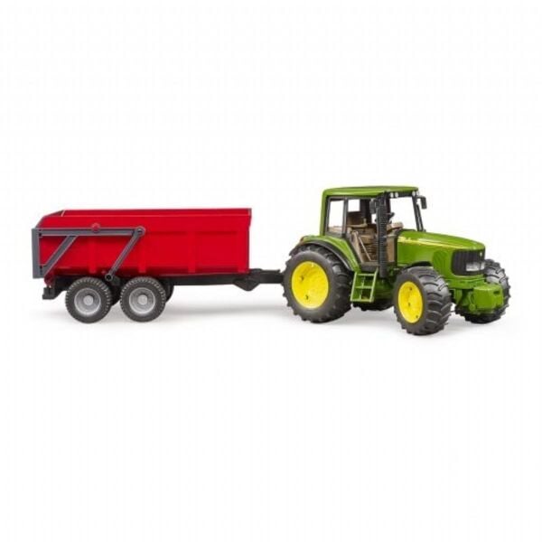 Bruder John Deere 6920 Traktör+ Kırmızı Römork BR02057