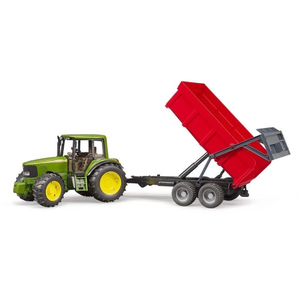 Bruder John Deere 6920 Traktör+ Kırmızı Römork BR02057