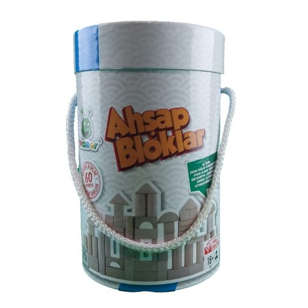 Karsan Woody 60 Parça Küçük Kovalı Bloklar KR026