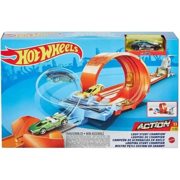 Mattel Hot Wheels Döngü Göstergesi Parkuru GTV13
