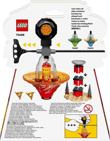 Lego Ninjago Kai's Spinjitzu N Training 70688