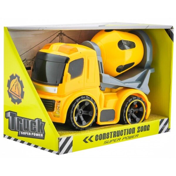 Mega Sürtmeli Sesli Işıklı İş Makinesi Silindir 801