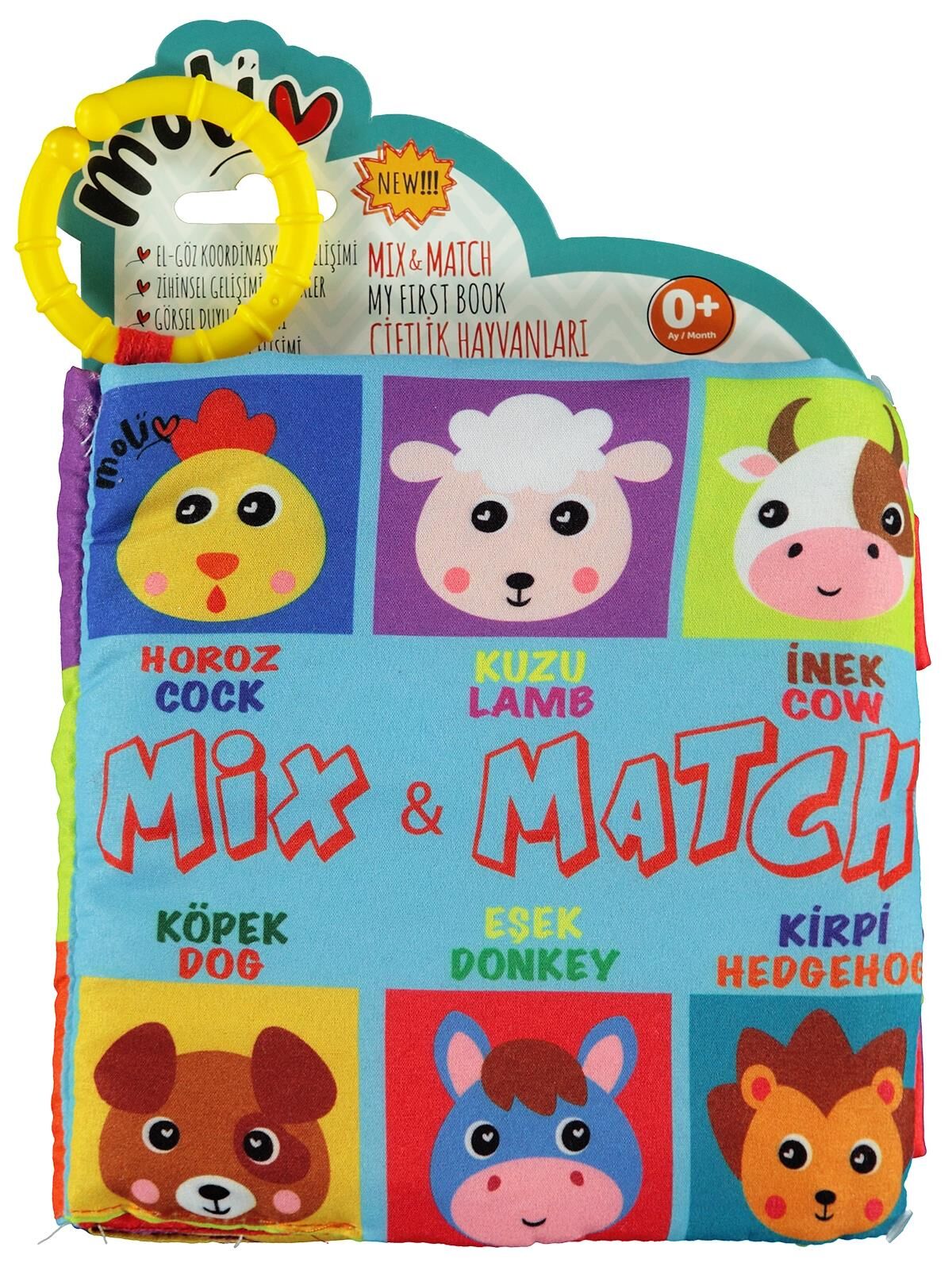 Sarp Bul&Eşleştir Kitap Çiftlik Hayvanları MOL-082