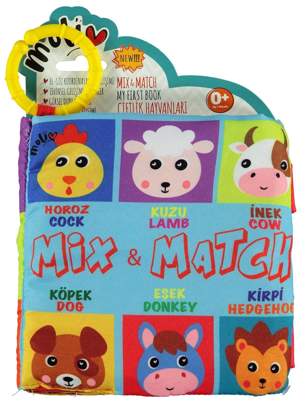 Sarp Bul&Eşleştir Kitap Çiftlik Hayvanları MOL-082