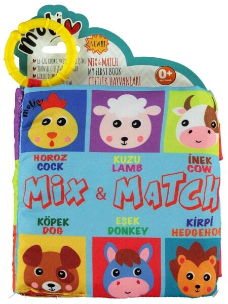 Sarp Bul&Eşleştir Kitap Çiftlik Hayvanları MOL-082