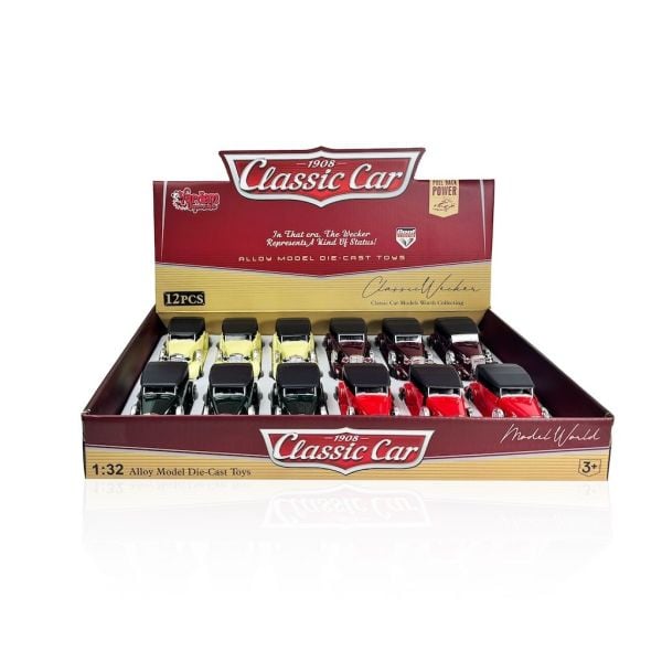Vardem Çek Bırak 1:32 Klasik Araba WK-615-7B-10B