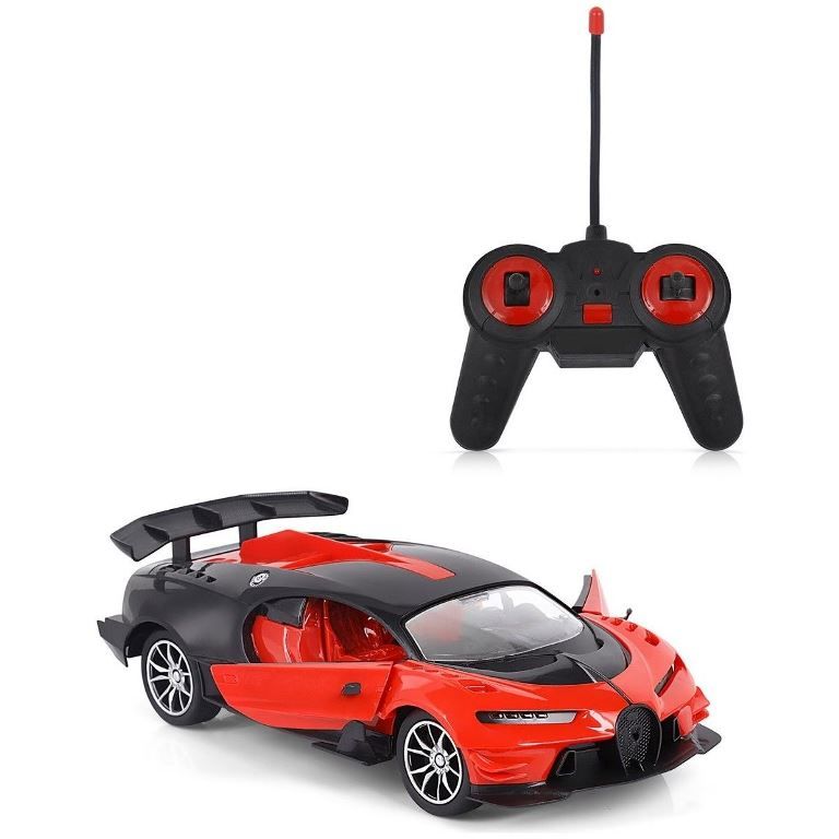 Galtoys 1:18 F/F Şarjlı Bugatti Kırmızı 797-26