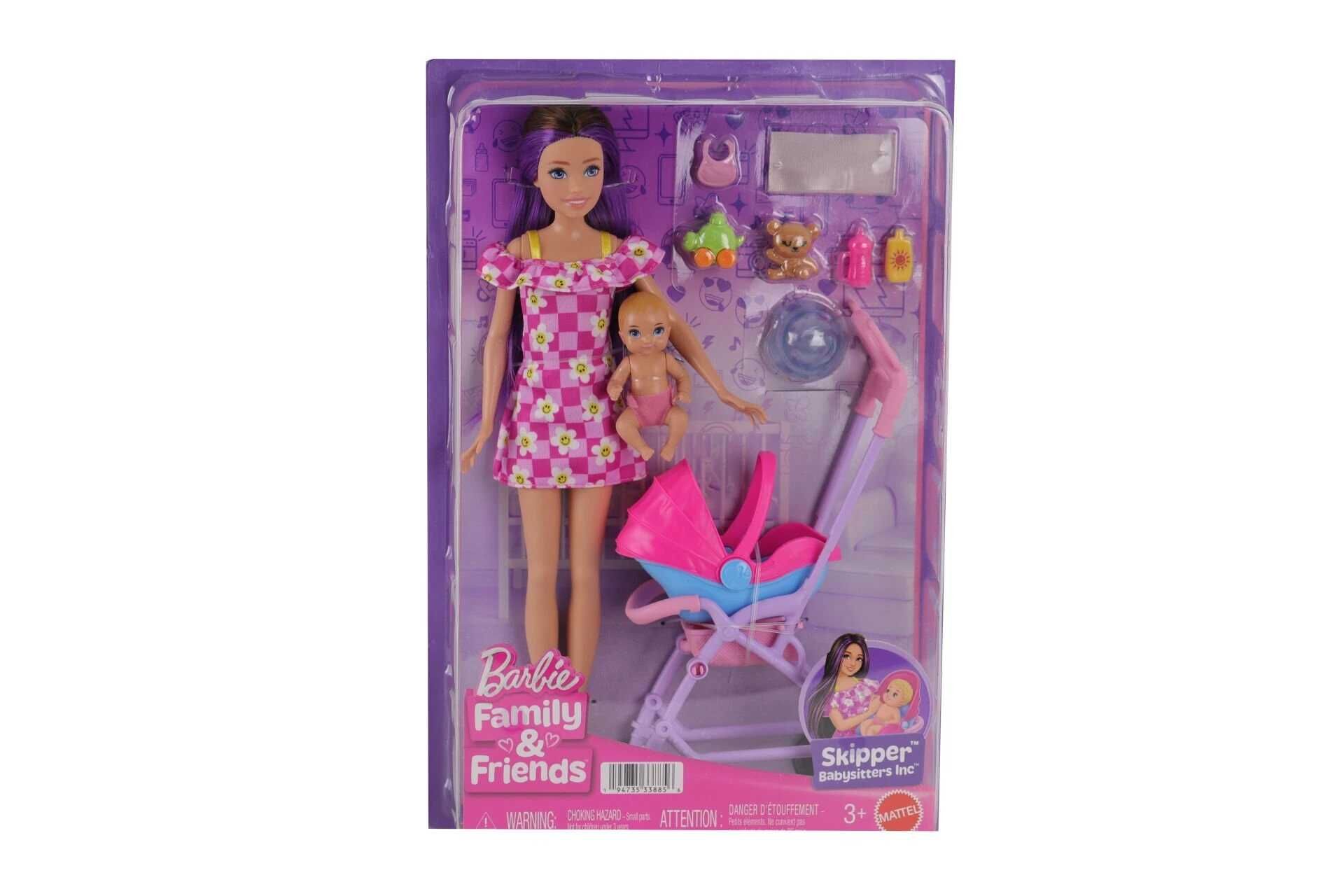 Mattel Barbie Skipper Bebek Bakıcılığı Seti -Asst.