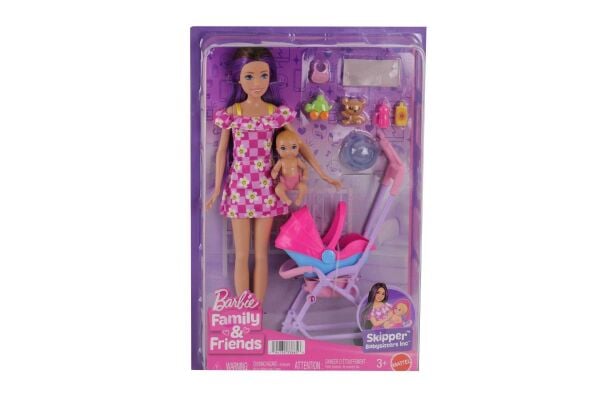 Mattel Barbie Skipper Bebek Bakıcılığı Seti -Asst.