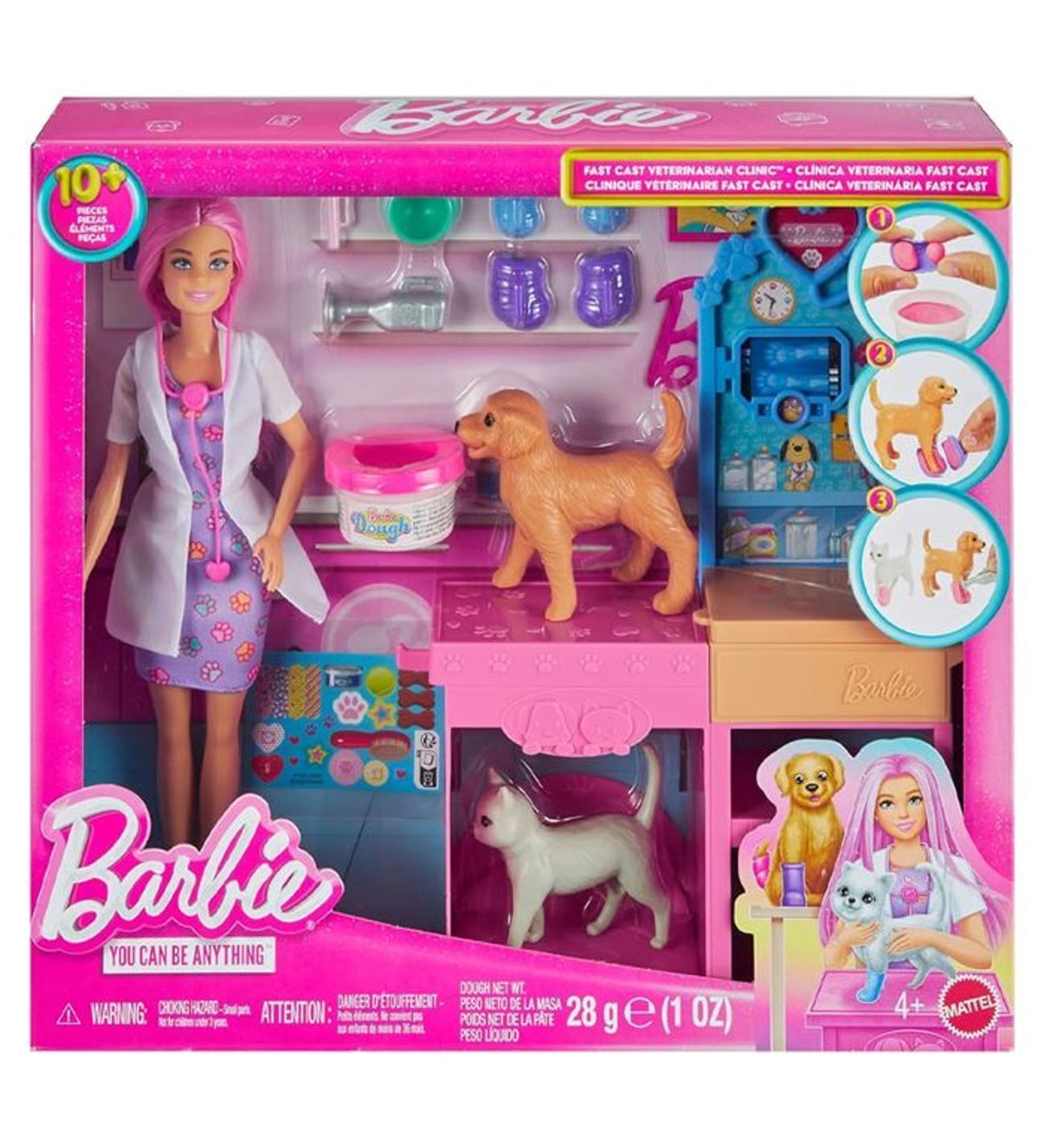 Mattel Barbie Veteriner Kliniği Bebek Aksesuarları