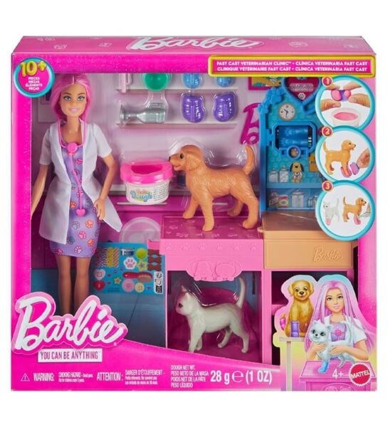 Mattel Barbie Veteriner Kliniği Bebek Aksesuarları