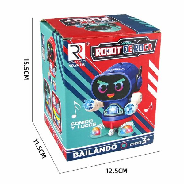 Pasifik Pilli Müzikli Robot ZR156-1