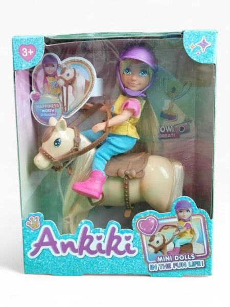 Seher 5 Ankıkı Atlı Oyuncak Bebek Seti 606009