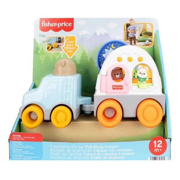 Mattel FP Çekçek İpli Kamp Zamanı Karavanı