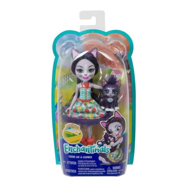 Mattel Enchantimals Kedi Ciest Bebek Ve Climber