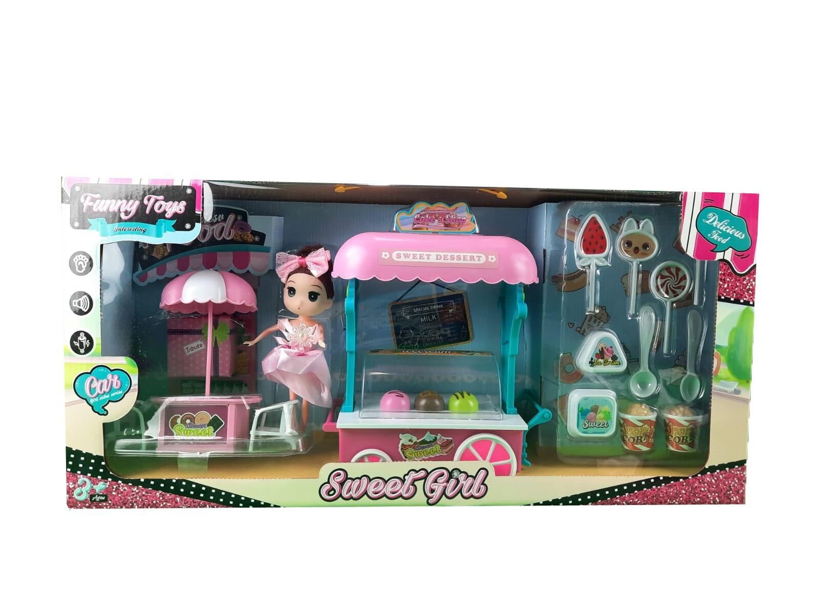 Acar Dondurma Arabalı Ve Bebek 71022-10