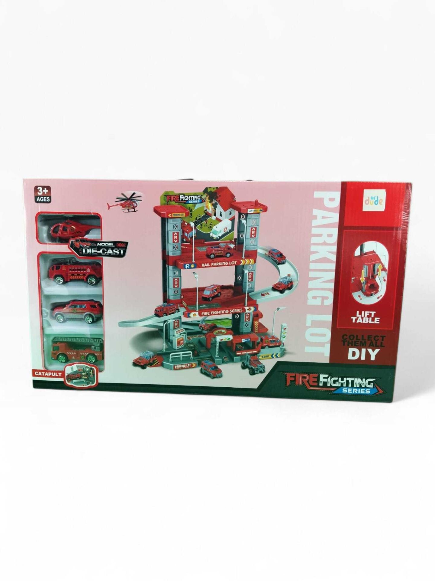 Seher Üç Katli İtfaiye Garaj Seti SH40579