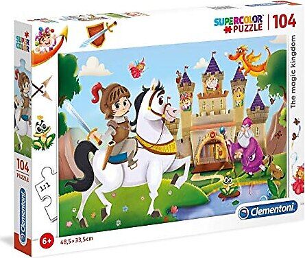 Clementoni 104 Parça Puzzle The Magic Kingdom 2711