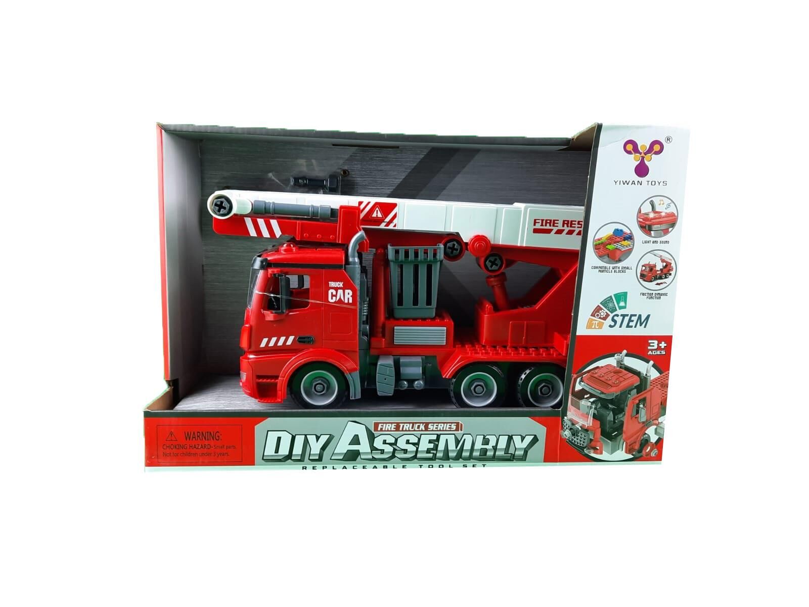 Acar Kutulu Sesli Işıklı Sök Tak İtfaiye 69YW9080A