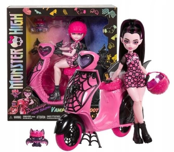 Mattel Monster High Vamptastic Scooter Draculaura