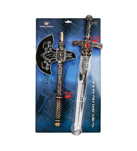 Sunman Şövalye Set Kılıç Balta Sesli S00009121