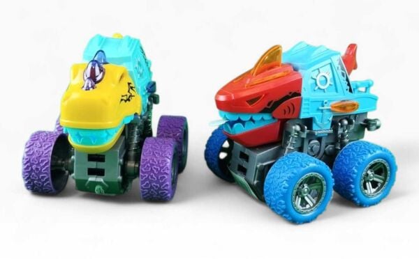 Seher Sürtmeli Araba Köpekbalığı Işıklı Plastik