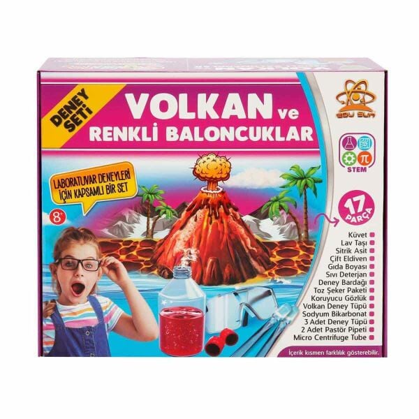 Sunman Bilim Set Volkan Ve Baloncuk S00003707